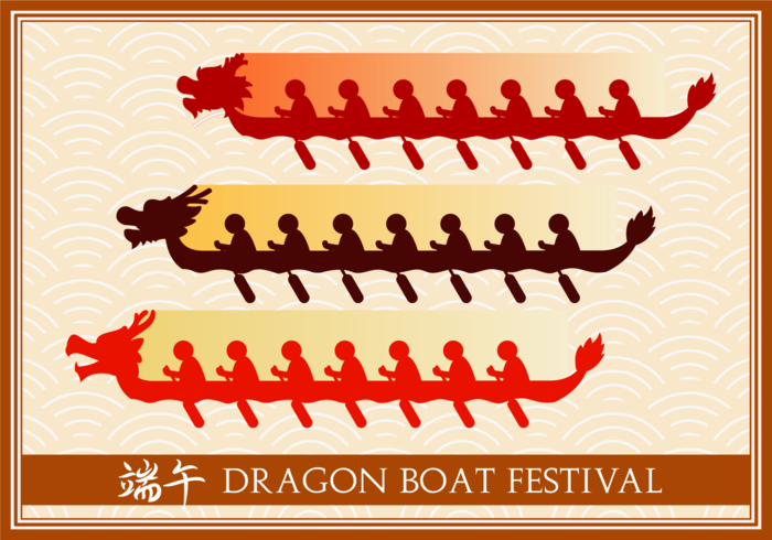 Dragon Boat Festival Vector Dragon Boat Festival Vector