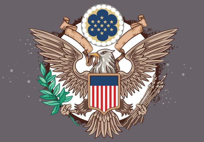 Great Seal of the United States Vector 