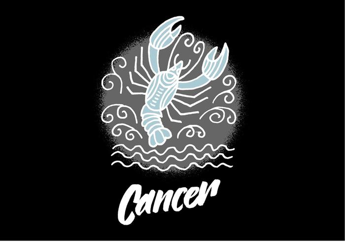 Cancer Zodiac Symbol vector