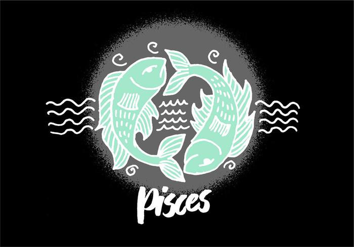 Pisces Zodiac Symbol 142655 Vector Art at Vecteezy