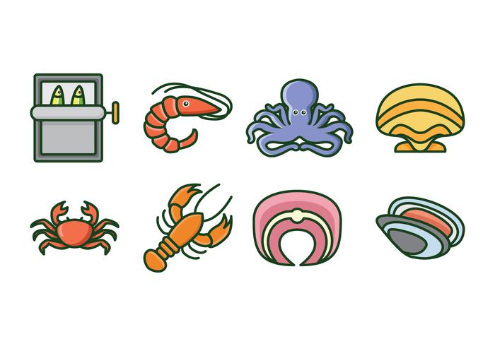 Free Seafood Icons Free Seafood Icons