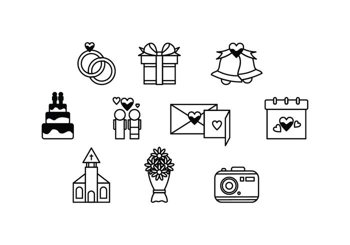 Free Wedding Icon Vector