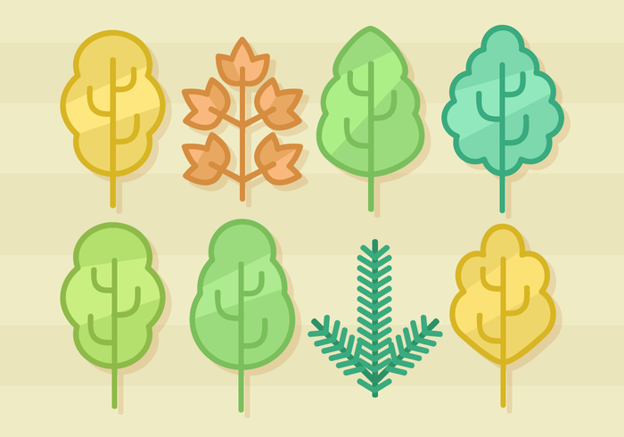 Free Minimalist Leaves Vector Free Minimalist Leaves Vector