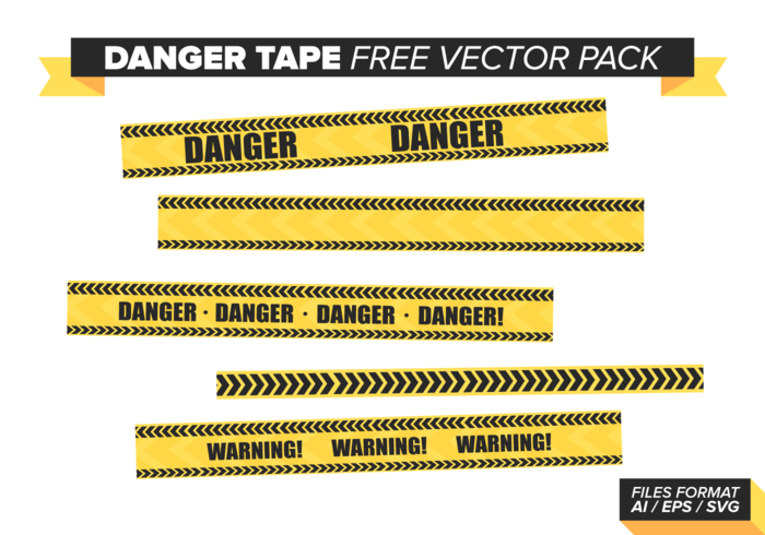 Danger Tape Free Vector Pack Danger Tape Free Vector Pack