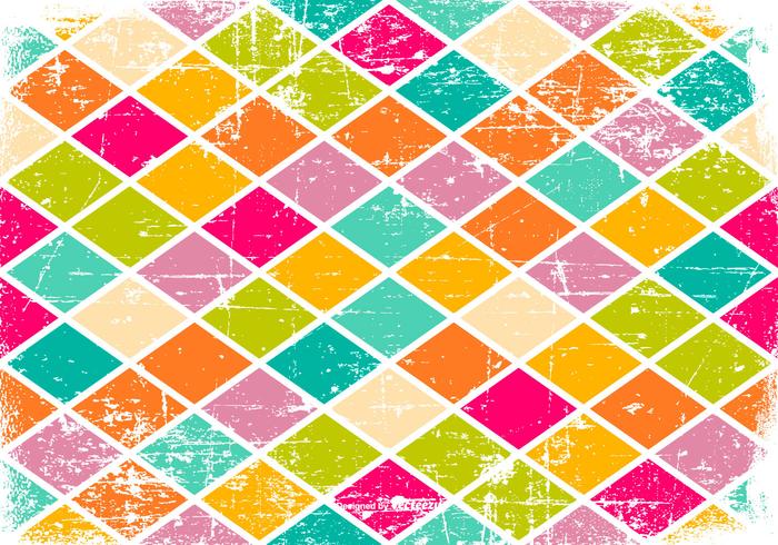 Colorful Scratched Pattern Background vector