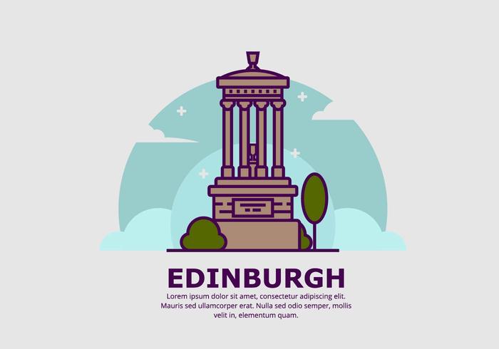 Edinburgh Background vector