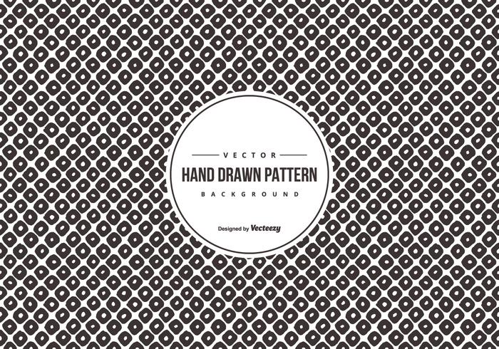 Hand Drawn Style Pattern Background vector