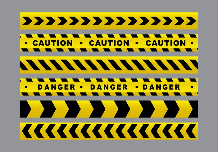 Danger Tape Vector Yellow Pack