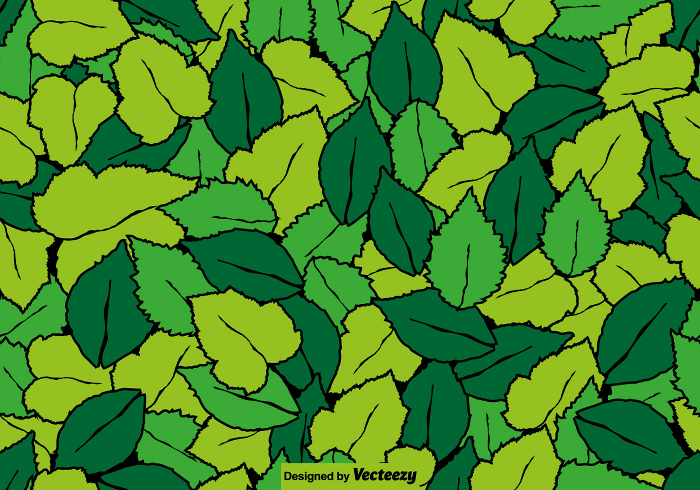 Leaf Seamless Pattern Vector 142995 Vector Art at Vecteezy
