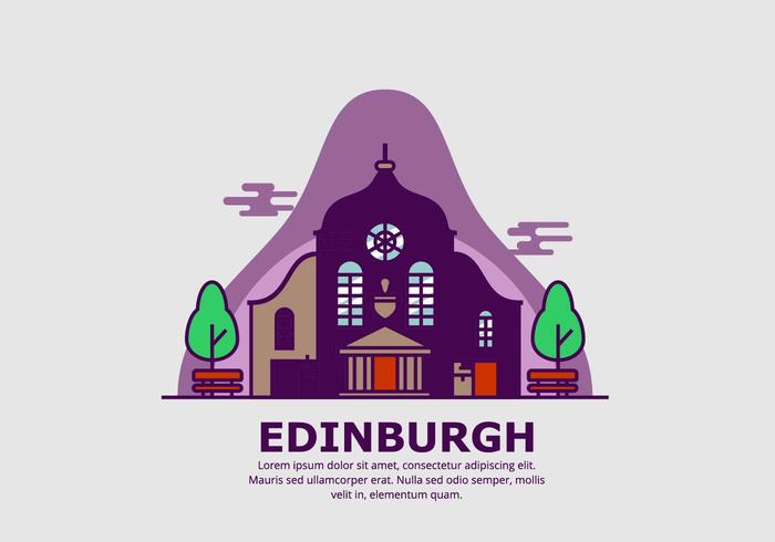 Antecedentes de Edimburgo vector