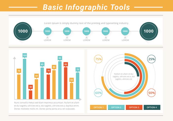 Regístrate GRATIS Infografía Elementos Vector Tools