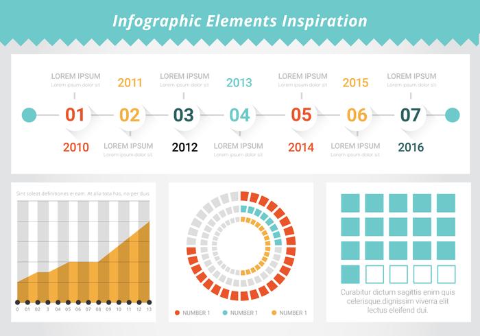 Regístrate GRATIS Infografía Elementos Vector Tools