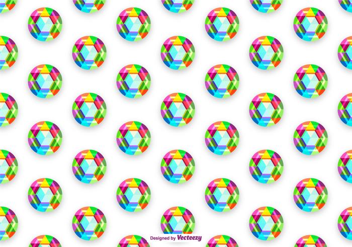 Vector Colorful Rhinestone Background