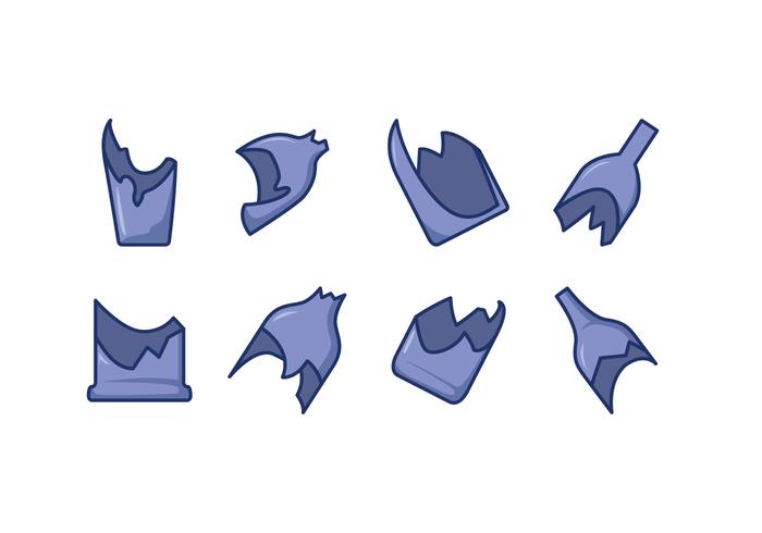 Broken Bottle Vector Pack Broken Bottle Vector Pack