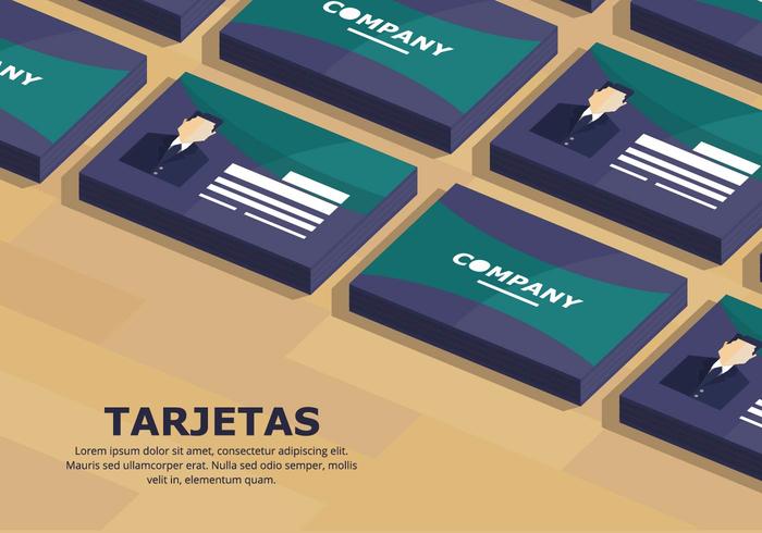 Antecedentes Tarjetas vector