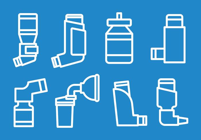 Free Asthma Icons Vector