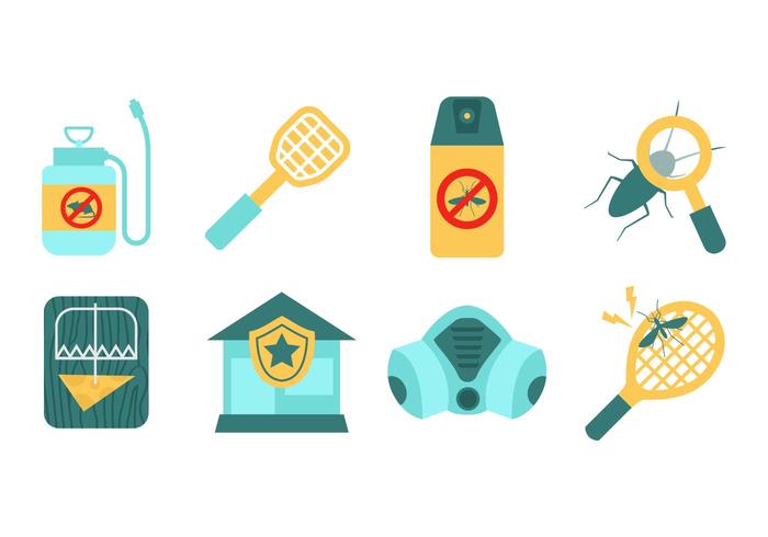 Free Pest Control Elements Vector