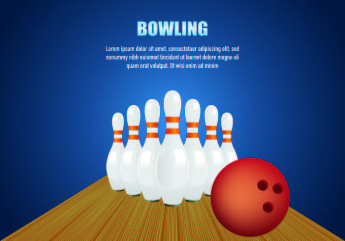 Bowling Background Vector 143314 Vector Art at Vecteezy