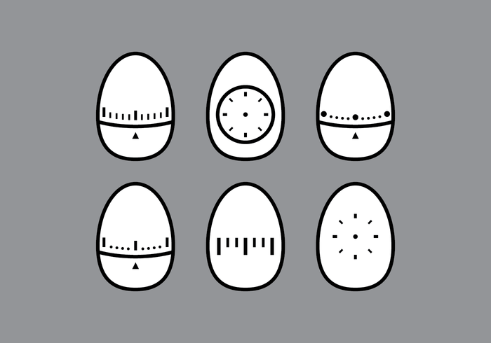 Egg Timer Vectors