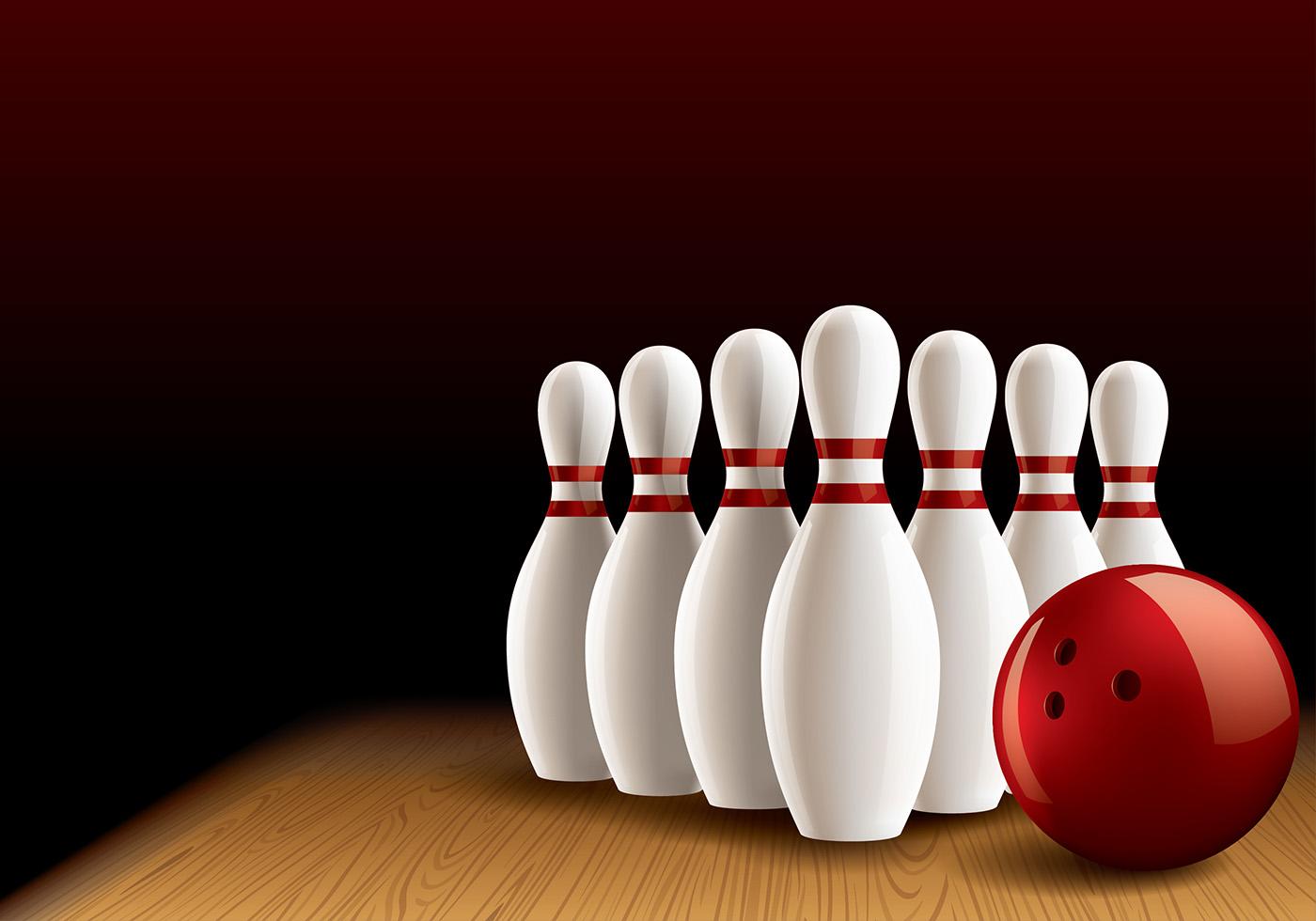 Bowling Lane Realistic Vector 143368 Vector Art at Vecteezy