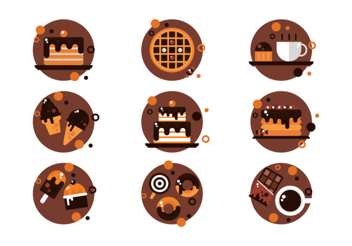 Chocolate Icons Vector