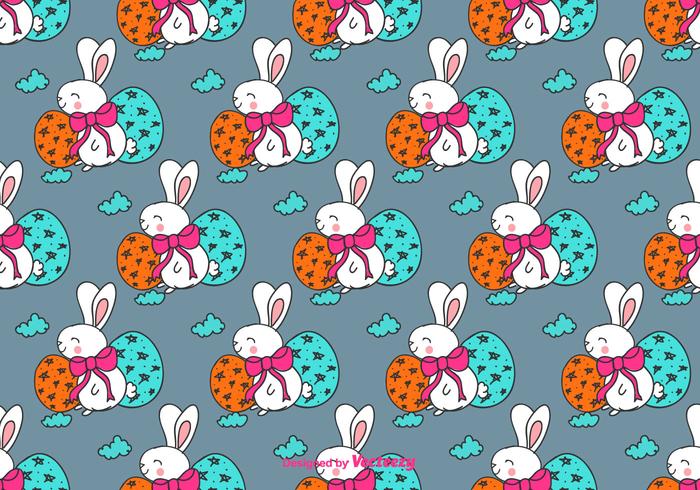 Easter Seamless Pattern vector