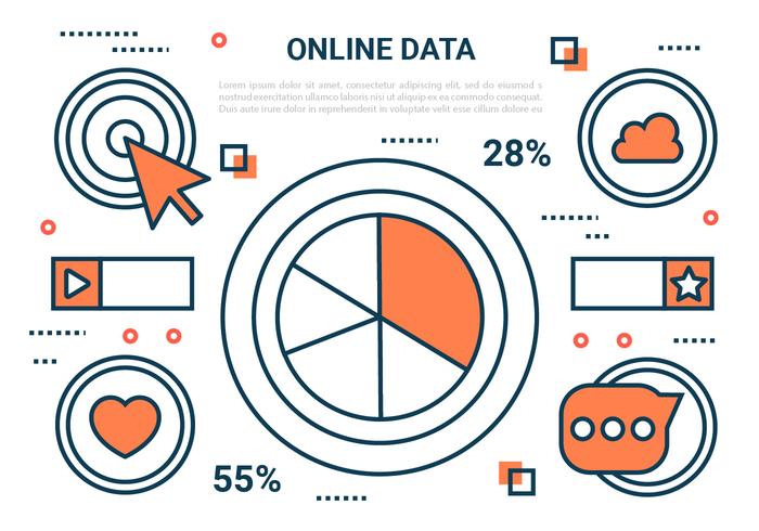 Free Flat Online Marketing Vector Icons Free Flat Online Marketing Vector Icons