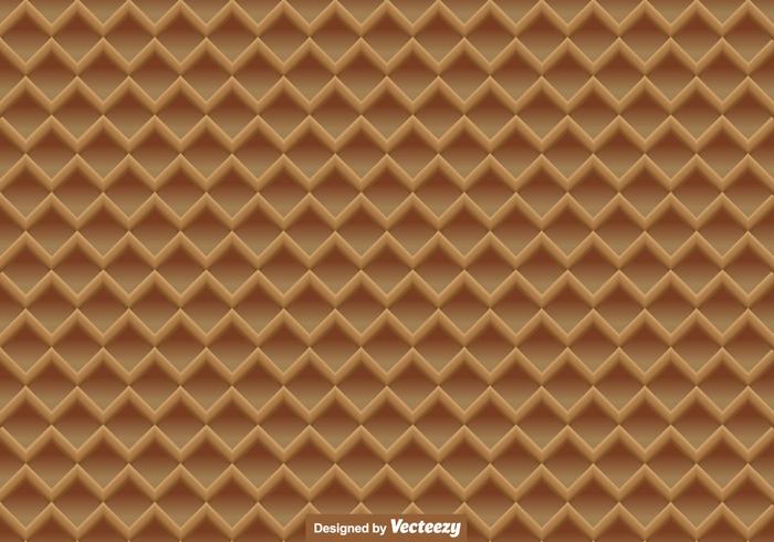 Vector Waffle Close Up Seamless Pattern