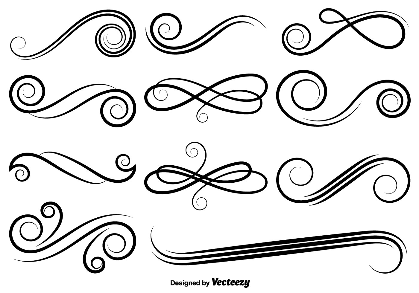 Elegant Swirl Free Vector Art - (33,304 Free Downloads)