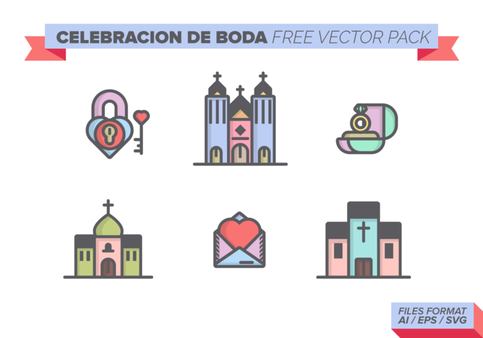Celebracion de Boda Free Vector Pack Celebracion de Boda Free Vector Pack