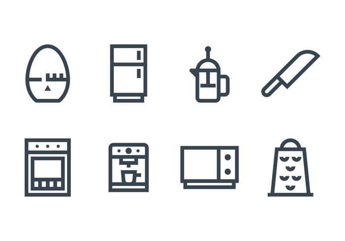 Kitchen Utensil Icon vector