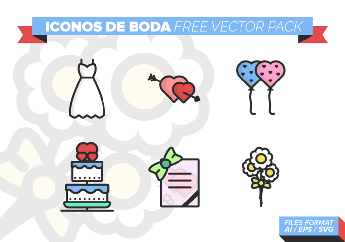 Iconos de Boda Free Vector Pack 3 Iconos de Boda Free Vector Pack 3