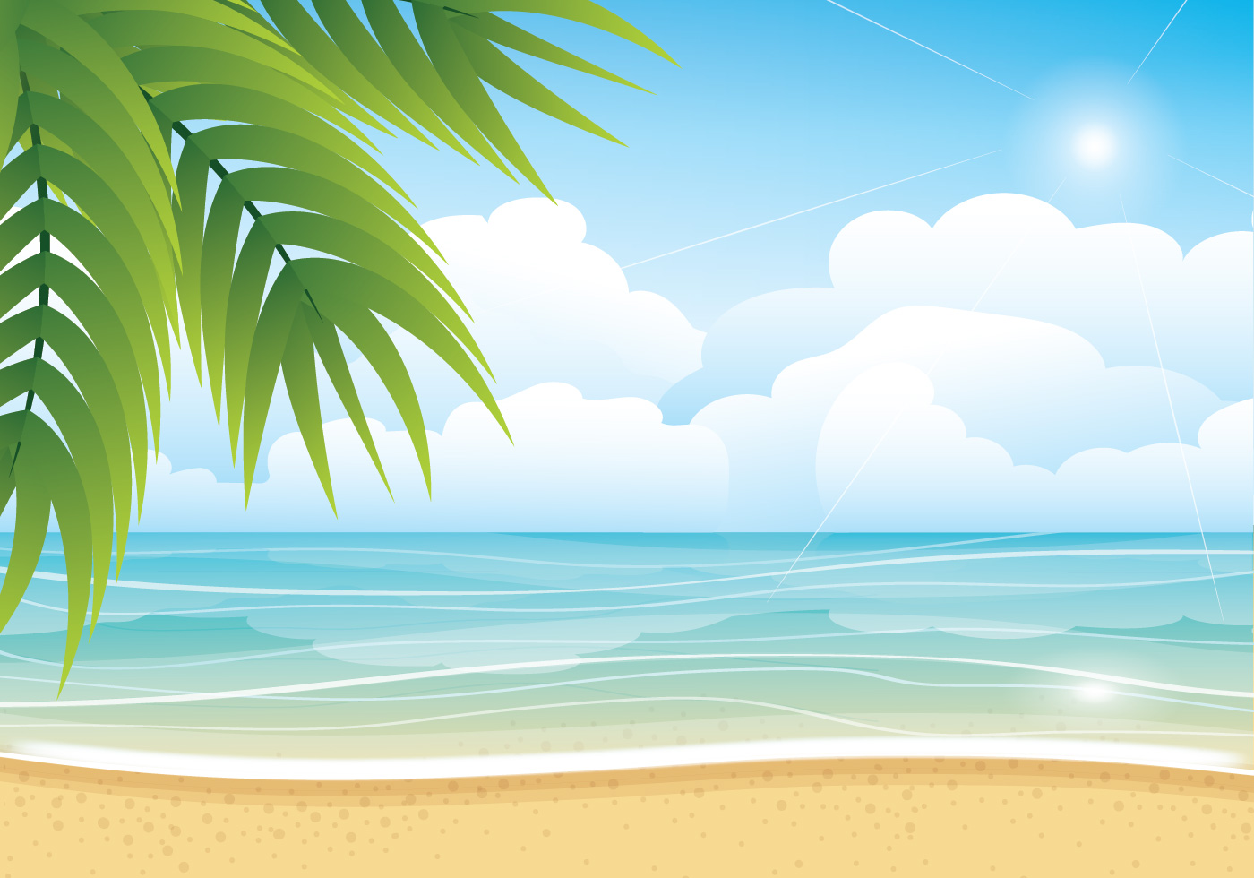 Summer Background For PowerPoint