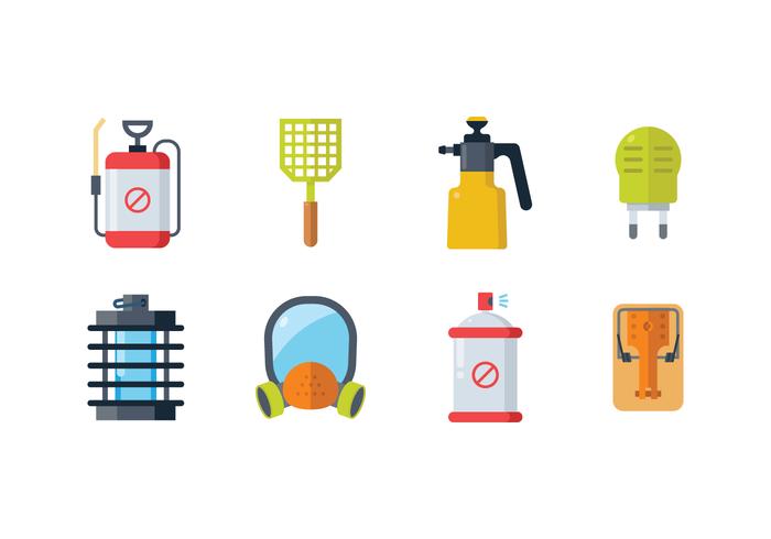 Pest Control Icons vector