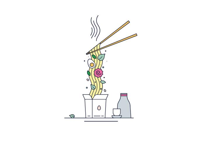 Free Ramen Vector