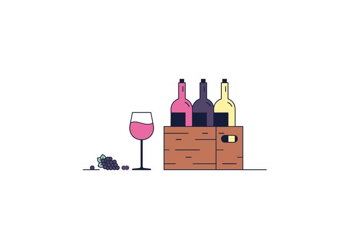 Wine Vector 