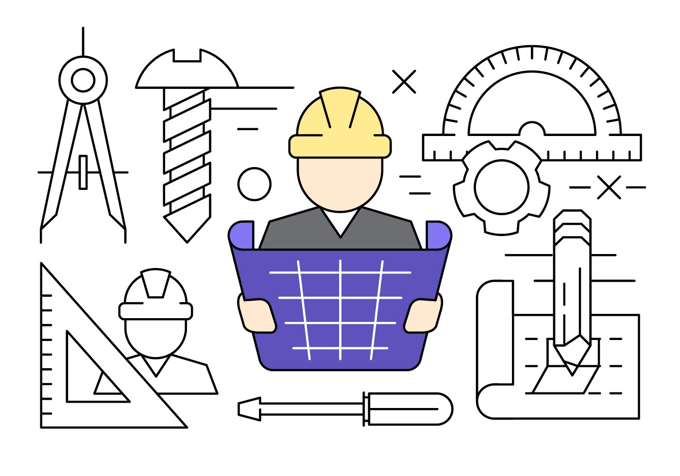 Engineering Drawing Icon