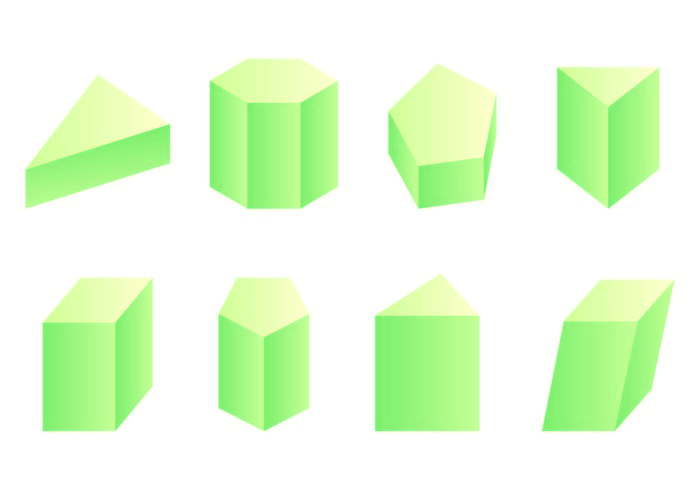 Set Of Prisma Vectors