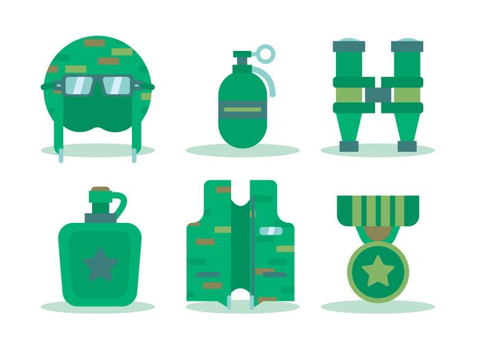 War and Soldier Tool Vectors