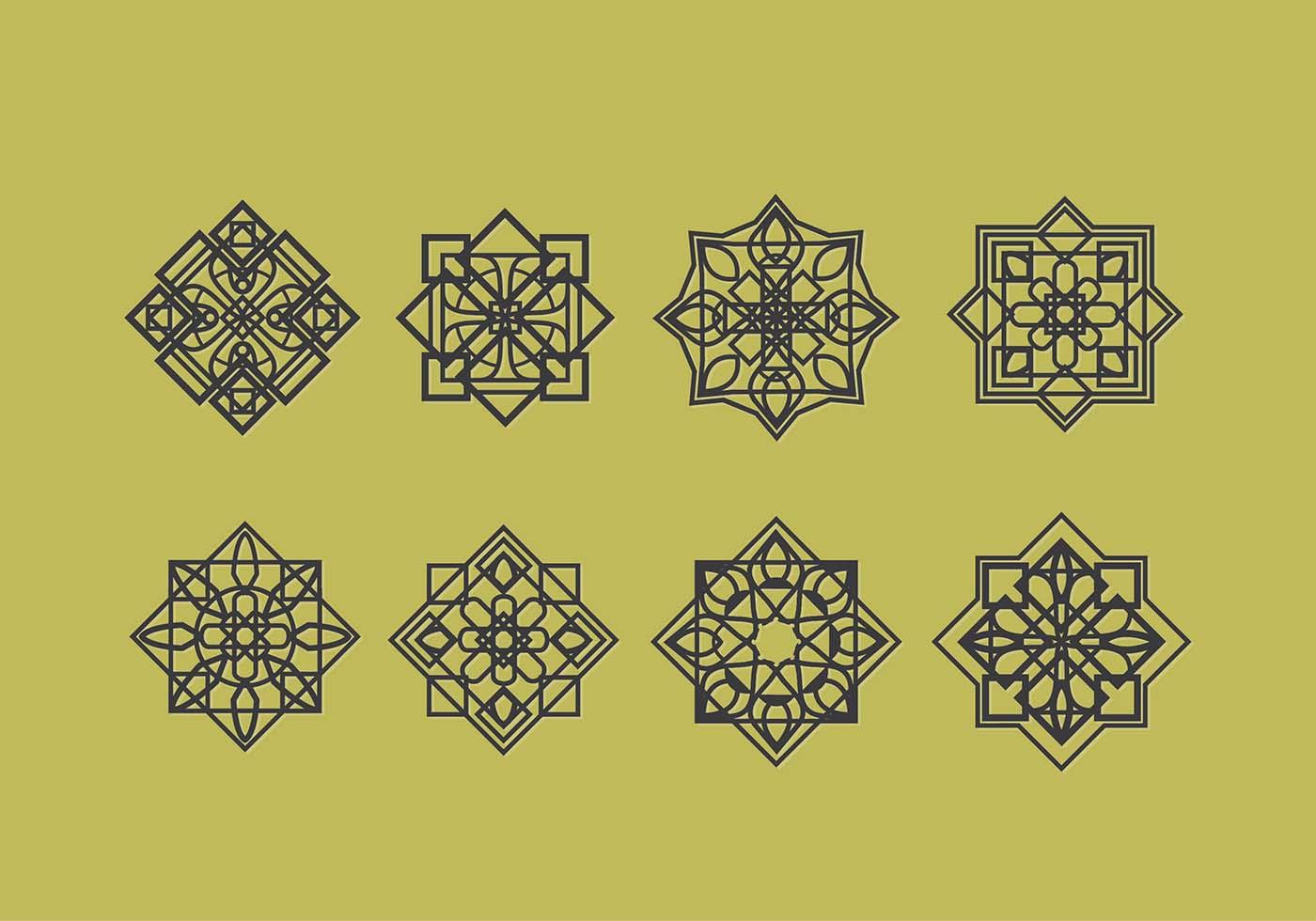 Islamic Ornaments Vector Decoration 144026 Download Free