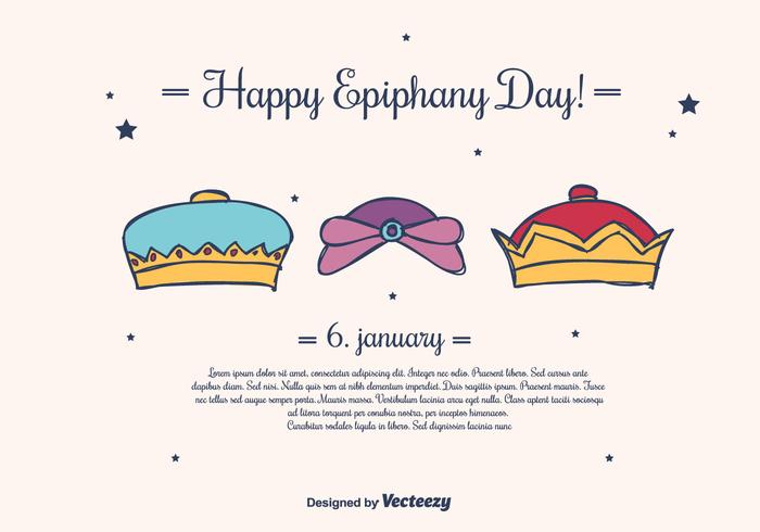 Epiphany Background Vector 