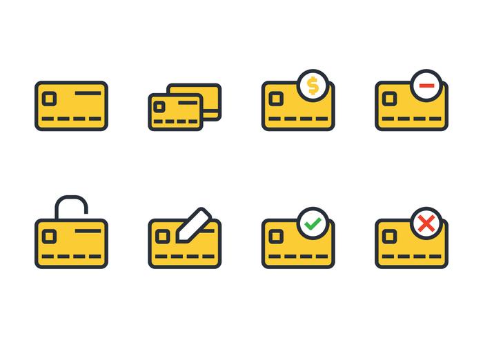 Credit Card Icon vector