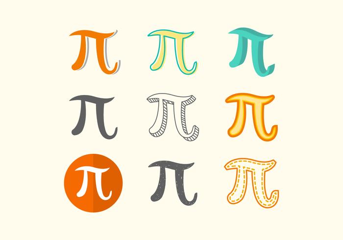 Free Pi Symbol Vector