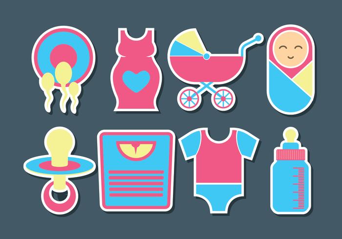 Maternity Vector Icons