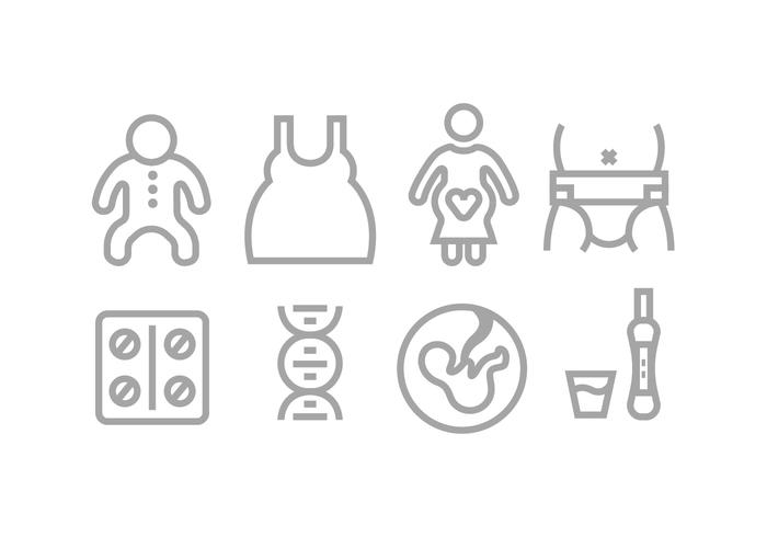 Mom and baby icons 144097 Vector Art at Vecteezy