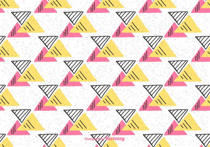 Triangle Geometric Background vector