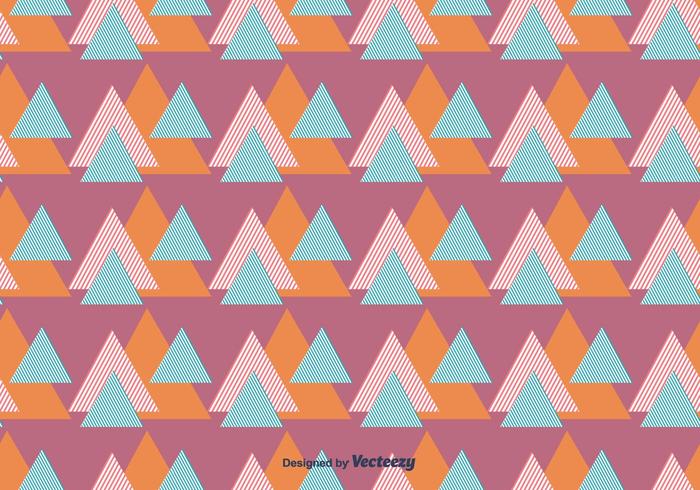 Striped Triangles Vector Pattern Striped Triangles Vector Pattern
