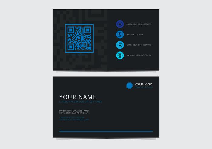 Blue Stylish Business Card Template Blue Stylish Business Card Template