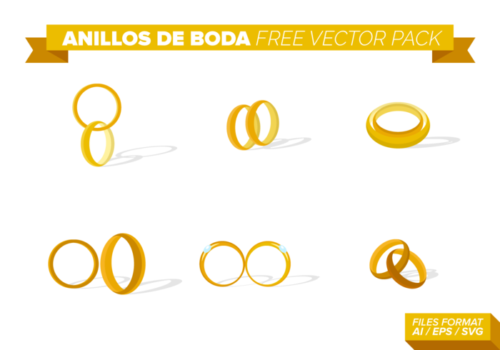 Anillos De Boda Free Vector Pack Anillos De Boda Free Vector Pack