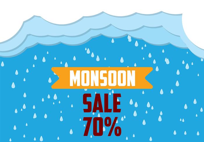 Monsoon Background Vector